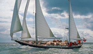 Sailing mega yacht Thula